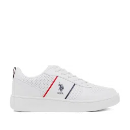 U.S. Polo Assn. Men's REGINO Off White Casual Sneakers image 2