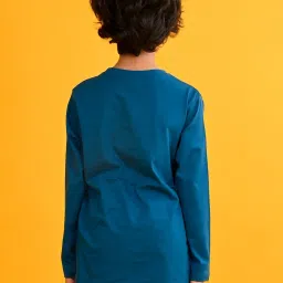 Anthrilo Boys Blue Graphic T-Shirt image 2