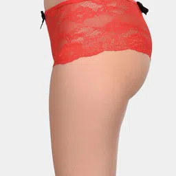 XENZA Pack Of 2 Mid-Rise Self-Designed Bikini Briefs - XN-2C-05338-RD image 4