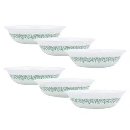 Corelle Multicolor Glass Spring Blossom Mint 296Ml Vegdes Bowl image 2