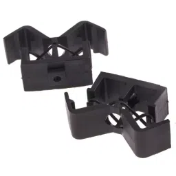 RS PRO Cable Clip, 8 mm GrooveSlot 40 mm 16 mm Internal Width 32.6 mm Internal Height, 40 mm L Model No 7675816 (1 Bag of 5)-picture-17