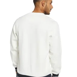 Octave Off White Regular Fit Printed Sweatshirt image 2