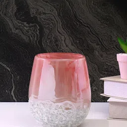 TAYHAA Pink Glass Flower Vase-picture-24