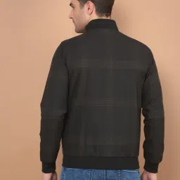 Crimsoune Club Black Polyester Regular Fit Checks image 2