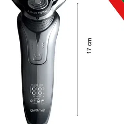 Groomiist PSK-06 Platinum Series Cordless 6 in 1 Professional Grooming Kit - 60 Min Runtime (Black) image 2