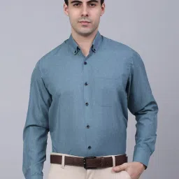 Jainish Grey Regular Fit Shirt image 1