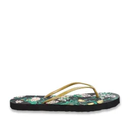 Ginger by Lifestyle Women's Gold Flip Flops image 2