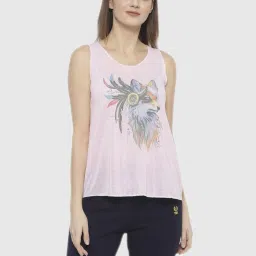 Vimal Jonney Pink Graphic Print Pajama Set image 1