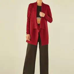 Cover Story Maroon Shrug image 1