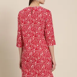 her by invictus Floral Printed A-Line Mini Dress image 5