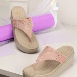 Elle Women's Peach Thong Sandals-picture-36