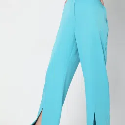 Vero Moda Blue Regular Fit Pants image 5