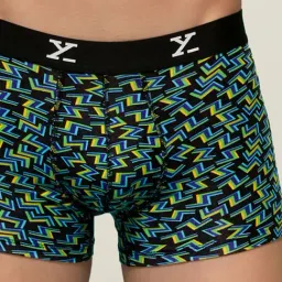 XYXX Multicolor Printed Micro Modal Trunks - Pack of 3 image 4
