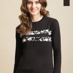 Tromko Women Typography 2 Printed T-shirt-picture-21