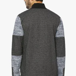 Campus Sutra Dark Grey Full Sleeves Bomber Jacket image 2