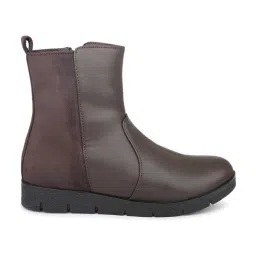 Inc.5 Women's Brown Casual Booties image 2