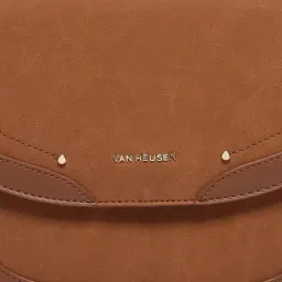 Van Heusen Brown Logo Sling Handbag image 5