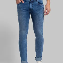 Parx Blue Skinny Fit Jeans image 1