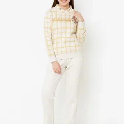 Sweet Dreams Oat Mel Checks Tracksuit image 1