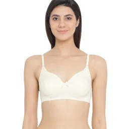 Clovia Beige Non-Wired Padded T-Shirt Bra image 1