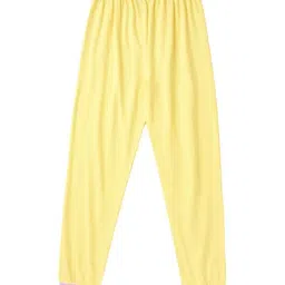 Cub McPaws Kids Yellow Cotton Printed T-Shirt & Pyjamas image 5