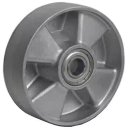 LAG Grey Aluminium High Temperature Resistant, Low Rolling Resistance Trolley Wheel, 150 Kg, 39008CC-picture-35