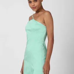 Forever 21 Blue Regular Fit A Line Dress image 3