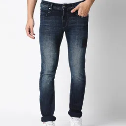 Pepe Jeans Blue Tapered Fit Lightly Washed Jeans image 1