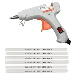 Fadman 20 W Standard Temperature Hot Melt Mini Glue Gun with 6 Stick White 7 mm Stick Dia., whimini20wtt6s-picture-21