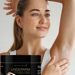 Desi Crew Set Of 3 Whitening & Lightening Cream For Underarms - 50 g Each image 2