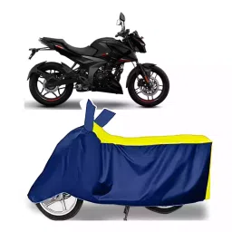 Auto Pearl Bike Cover for Bajaj Pulsar N160 (Yellow & Blue)-picture-34
