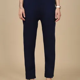 indian flower Women Original Easy Wash Trousers-image-94