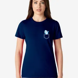 Moda Rapido Women Graphic Printed Round Neck Cotton T-shirt-image-33