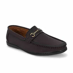 IVRAH Men Leather Formal Slip-On Loafers image 5