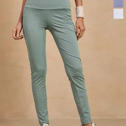 COLOR CAPITAL Women Pack of 3 Skin Fit Antimicrobial Tights-image-12