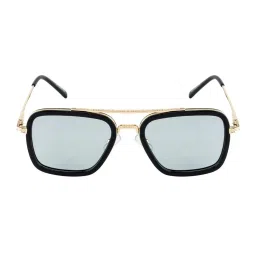 Opium Grey UV Protection Square Sunglasess for Men image 1