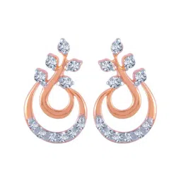 P.C. Chandra Jewellers 18 kt Gold & Diamond Earrings-picture-25