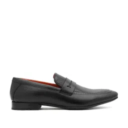 Ruosh Men's Black Formal Loafers image 2