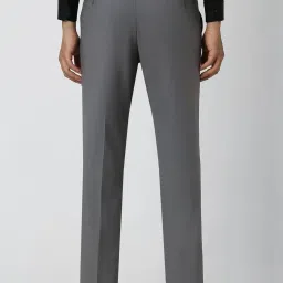 Van Heusen Grey Regular Fit Trousers image 2