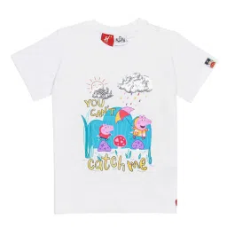 H by Hamleys Boys White Embellished T-Shirt image 1