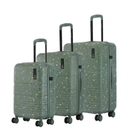 Nasher Miles Venice Green 8 Wheels Large Hard Cabin Trolley Bag-picture-23