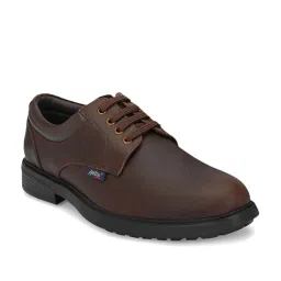Hitz Men's Brown Derby Shoes image 1