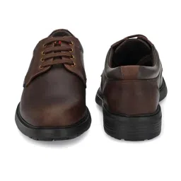 Hitz Men's Brown Derby Shoes image 5
