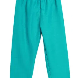 StyloBug Boys Green Printed Kurta Set image 2