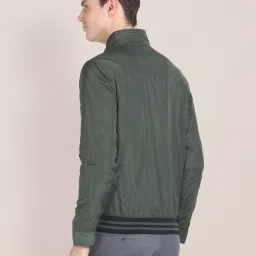 U.S. Polo Assn. Sage Green Regular Fit Wind Cheater image 2