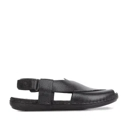 ID Men's Black Back Strap Sandals image 2