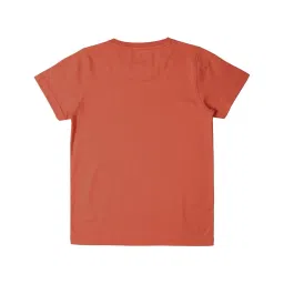 Allen Solly Junior Rust Printed T-Shirt image 2