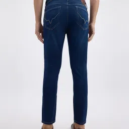 Pepe Jeans Dark Blue Cotton Skinny Fit Jeans image 2