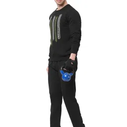 Sweet Dreams Black Regular Fit Round Neck Sweatshirt image 5