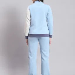 Monte Carlo Blue Cotton Blend Regular Fit Tracksuit image 2